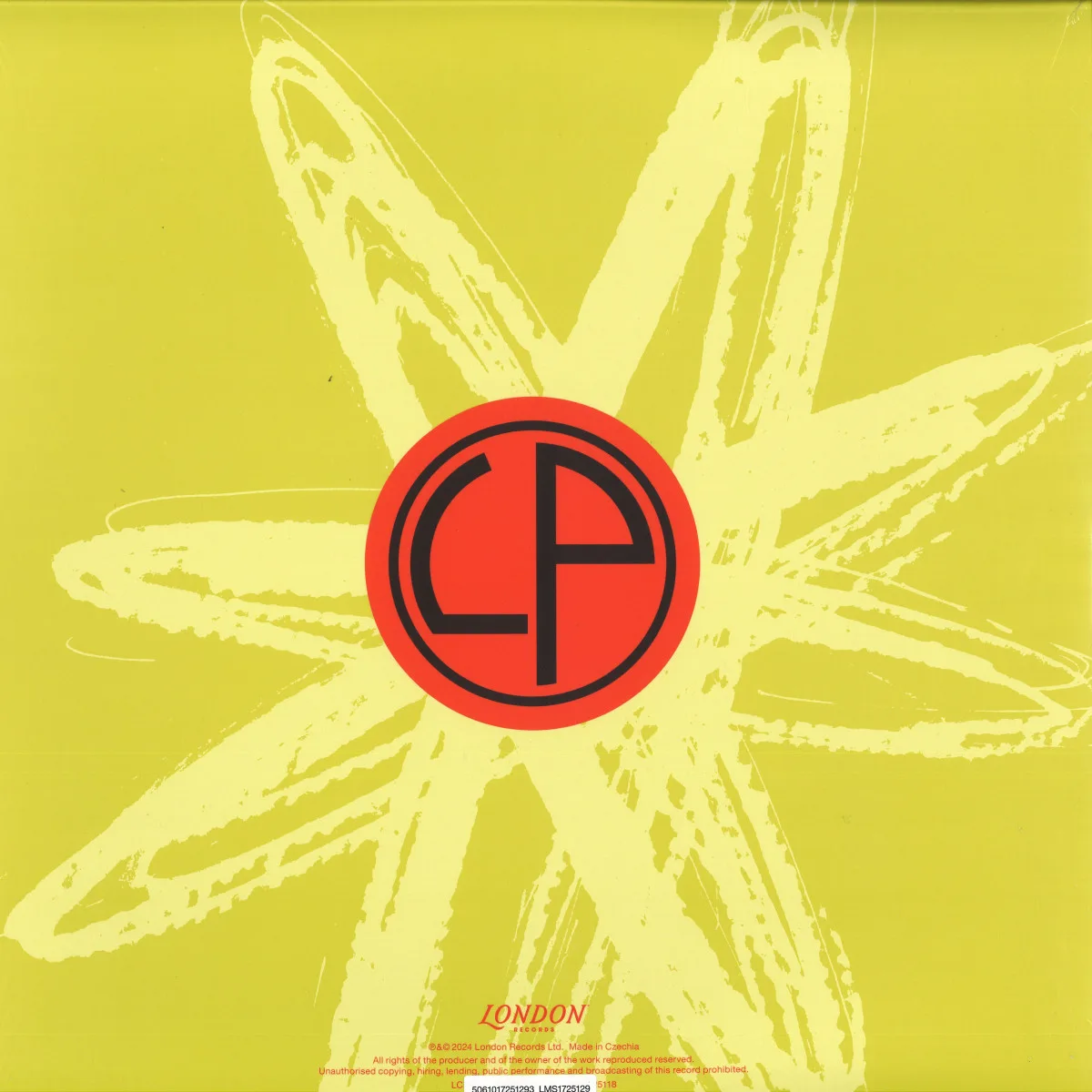 Back cover — Orbital — Orbital LP 2x12"