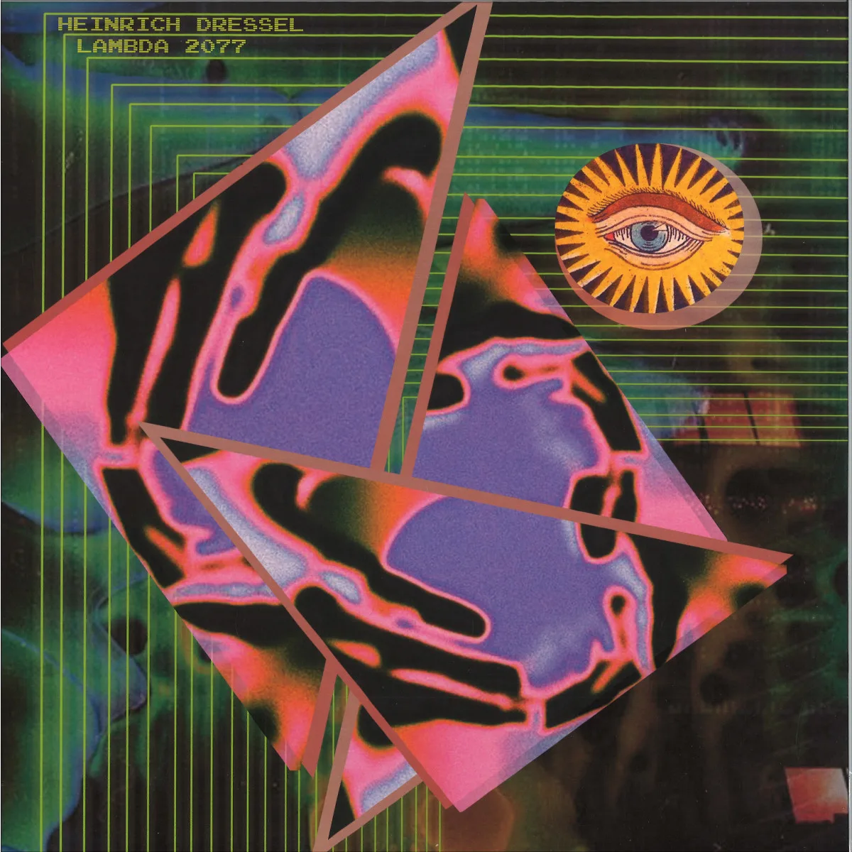 Front cover — Heinrich Dressel — LAMBDA 2077 LP