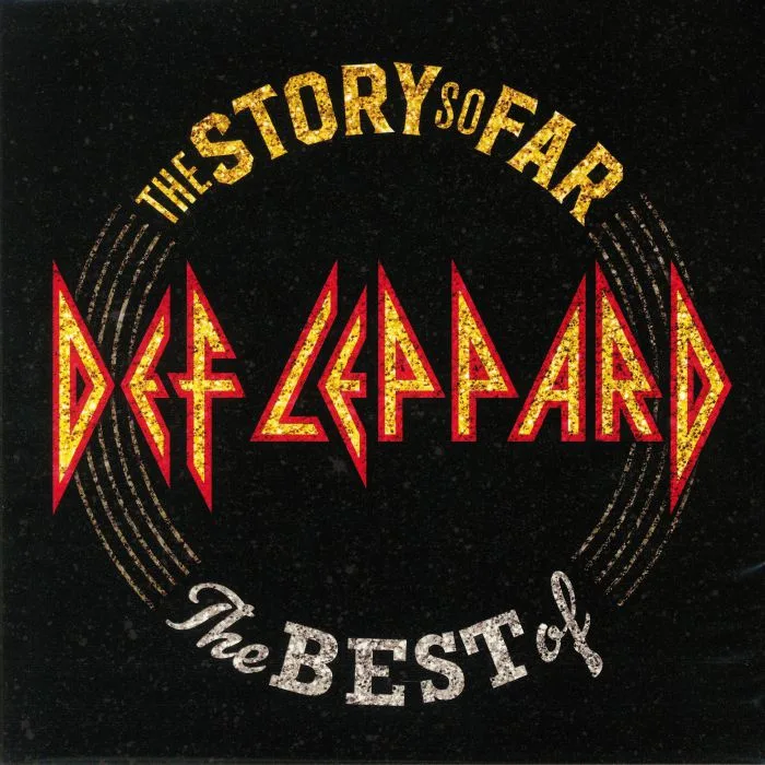 Лицевая сторона обложки — DEF LEPPARD — The Story So Far: The Best Of Def Leppard