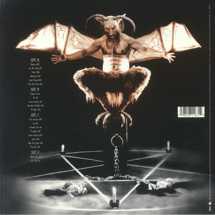 Обратная сторона обложки — TENACIOUS D — Tenacious D (reissue)