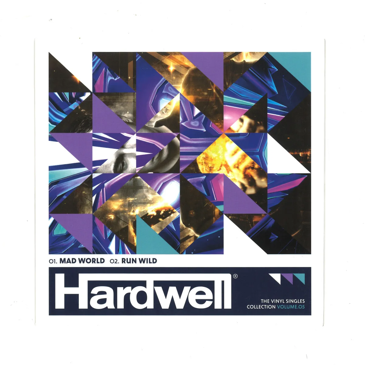 Обратная сторона обложки — Hardwell — VOL. 5: MAD WORLD / RUN WILD