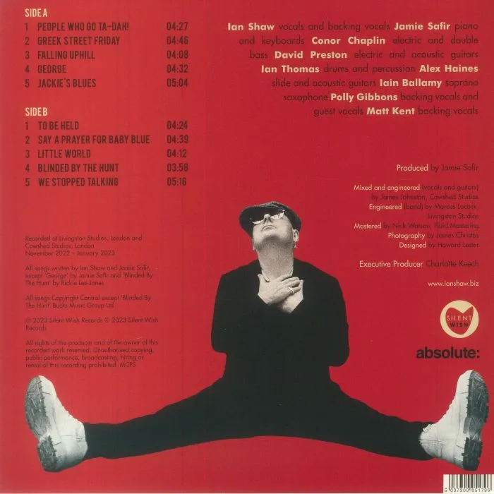 Back cover — Ian SHAW — Greek Street Friday