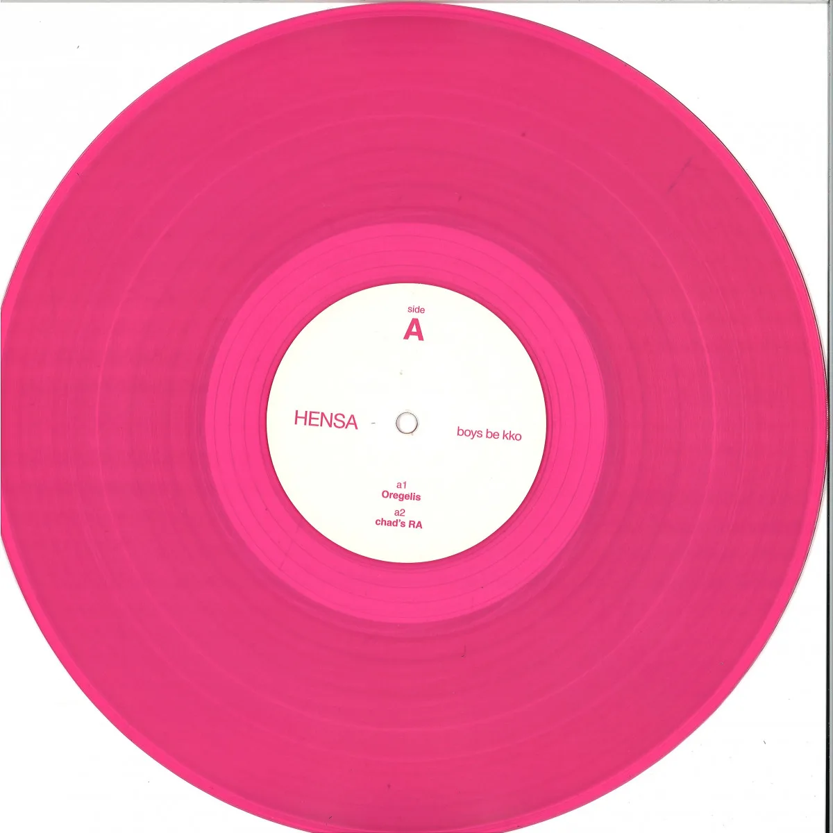 Boys Be Kko — HENSA 2x12"