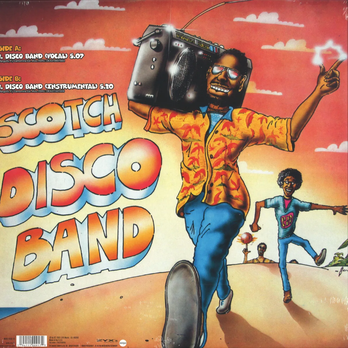 Лицевая сторона обложки — Scotch — Disco Band