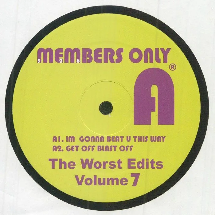 Front cover — MEMBERS ONLY — The Worst Edits Volume 7