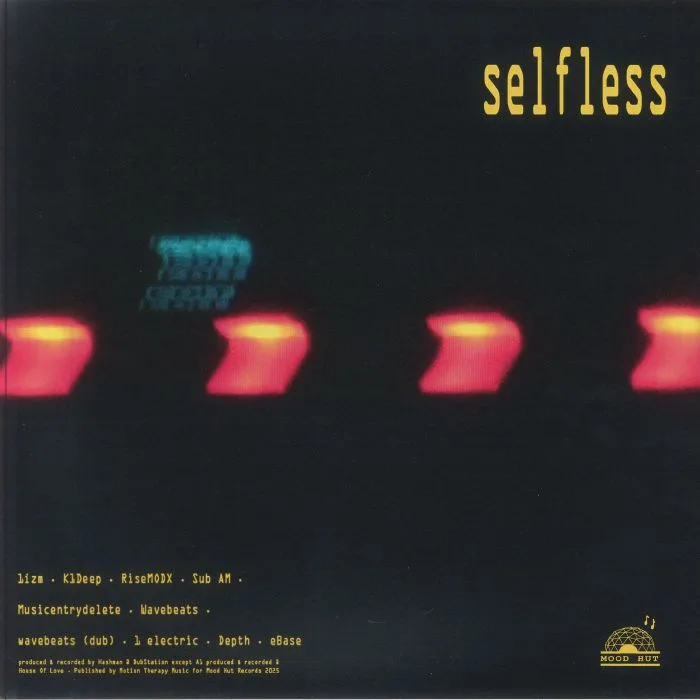 Back cover — MUSICENTRYDELETE aka HASHMAN DEEJAY — Selfless