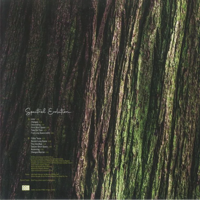 Back cover — Rafael TORAL — Spectral Evolution