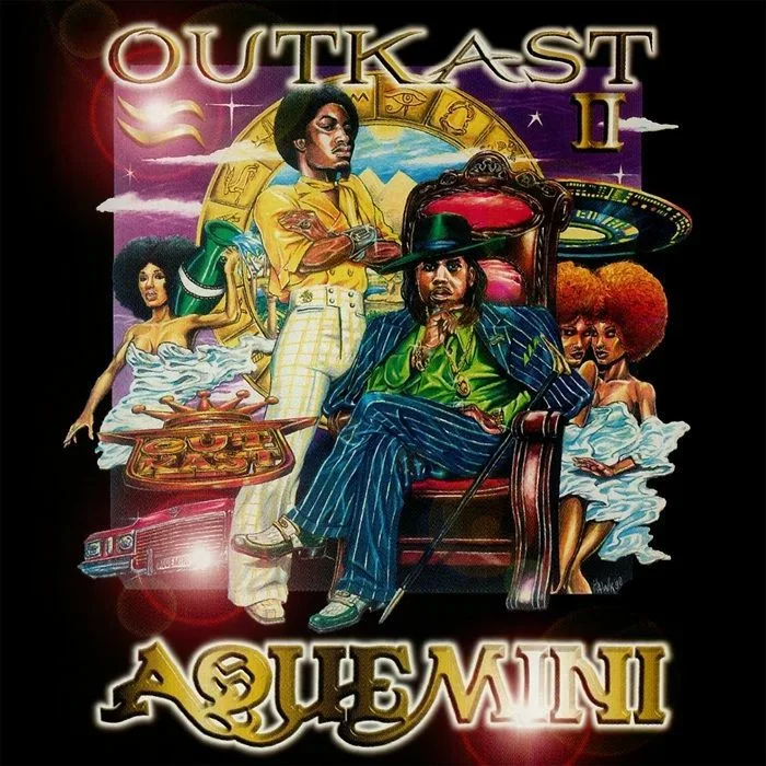 Лицевая сторона обложки — OUTKAST — Aquemini
