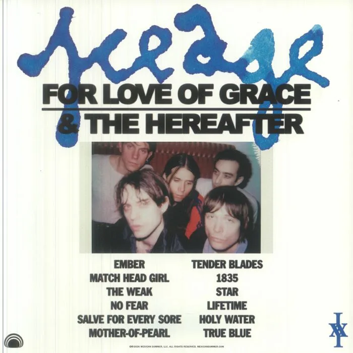 Back cover — ICEAGE — For Love Of Grace & The Hereafter