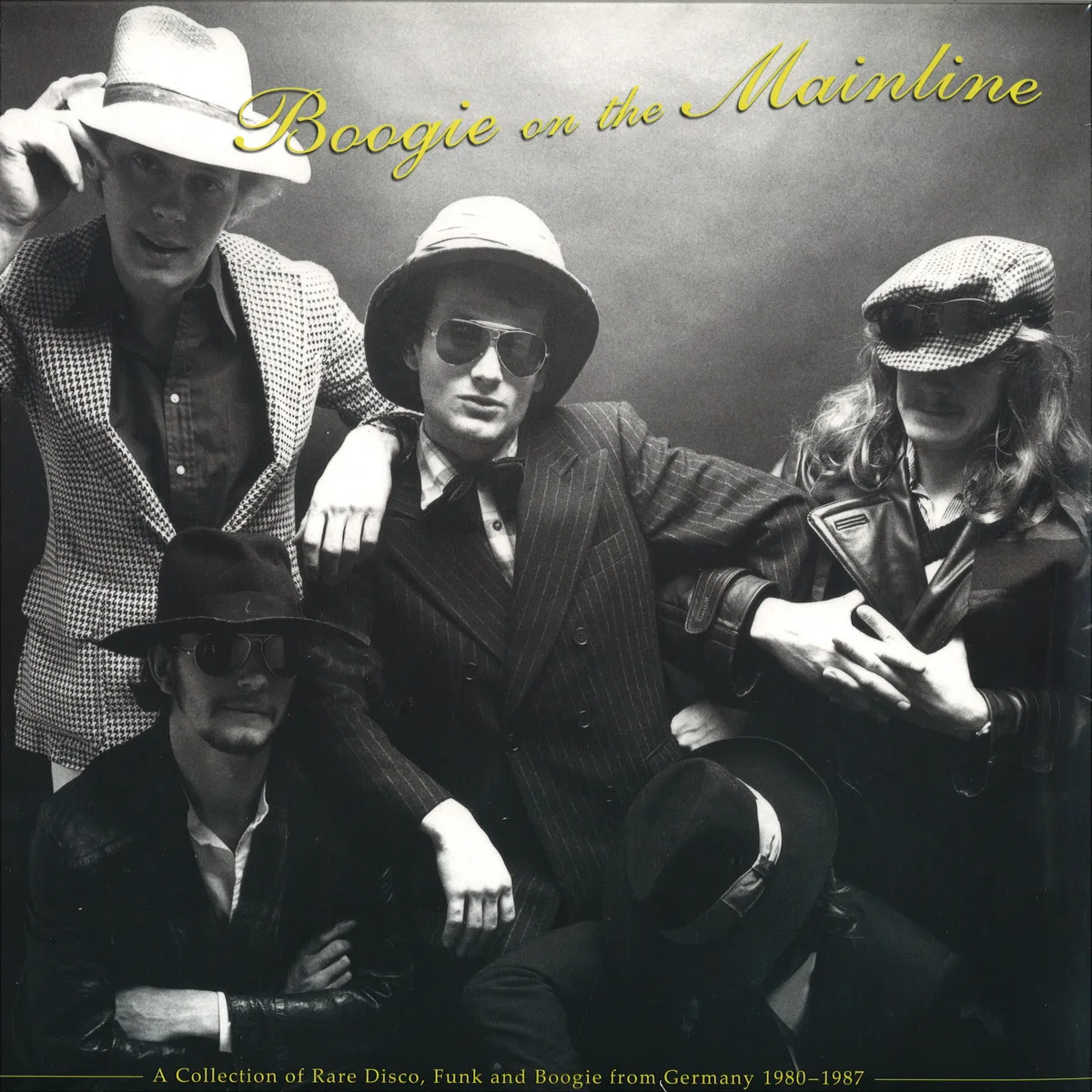 Front cover — Various — Boogie On The Mainline LP 2x12"