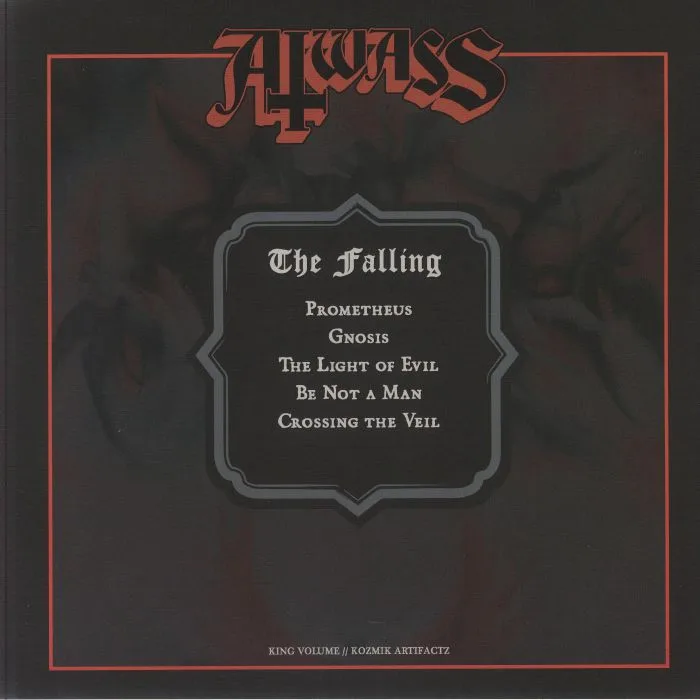 Back cover — AIWASS — Falling