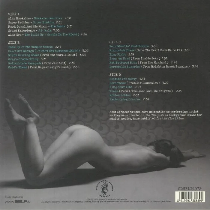 Обратная сторона обложки — VARIOUS — Sexopolis: Beyond The Valley Of The Beats