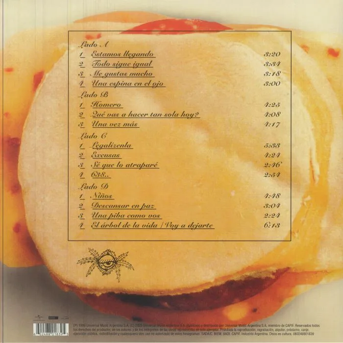 Обратная сторона обложки — VIEJAS LOCAS — Especial (reissue)