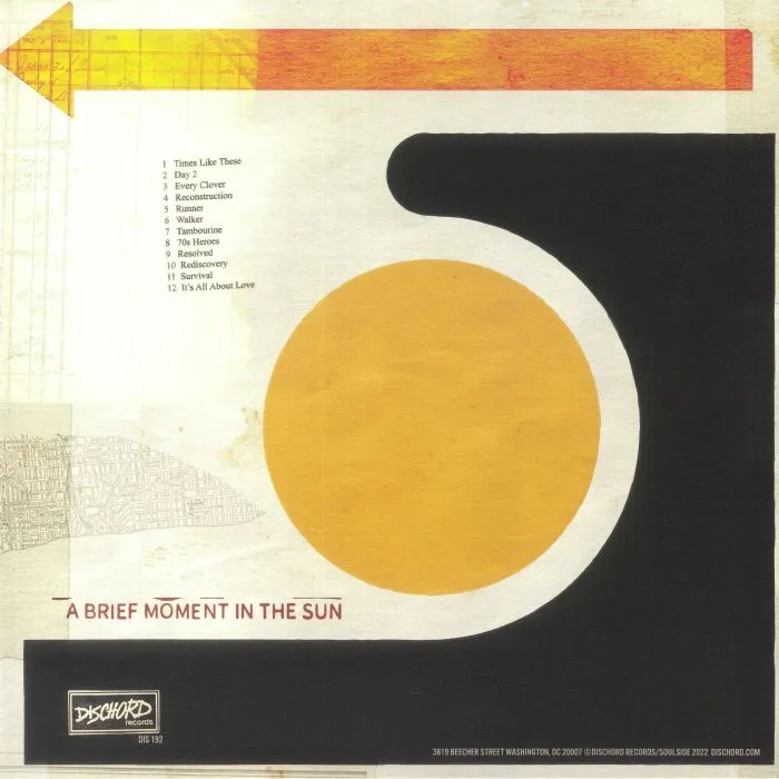 Back cover — SOULSIDE — A Brief Moment In The Sun
