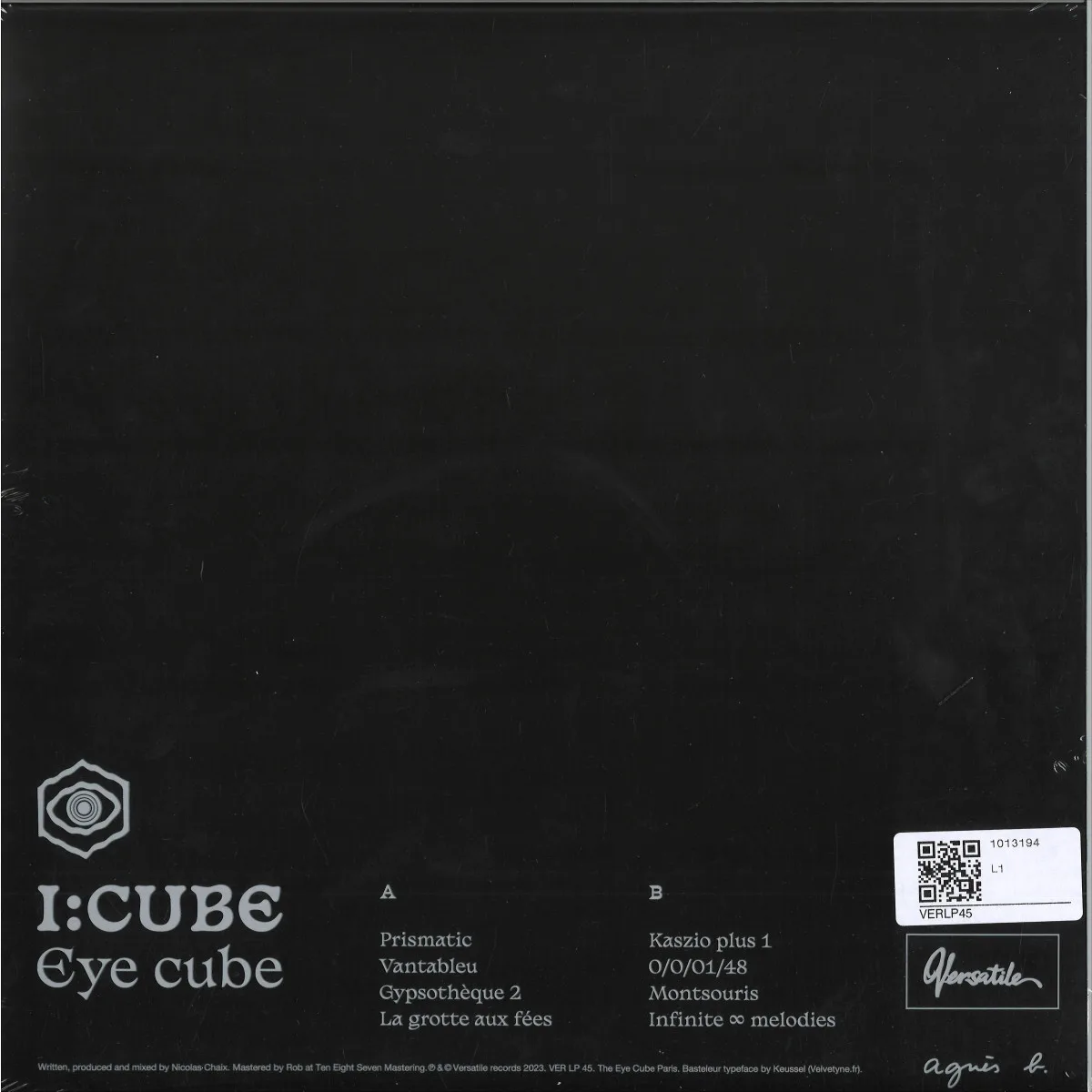 Обратная сторона обложки — I​:​cube — EYE CUBE