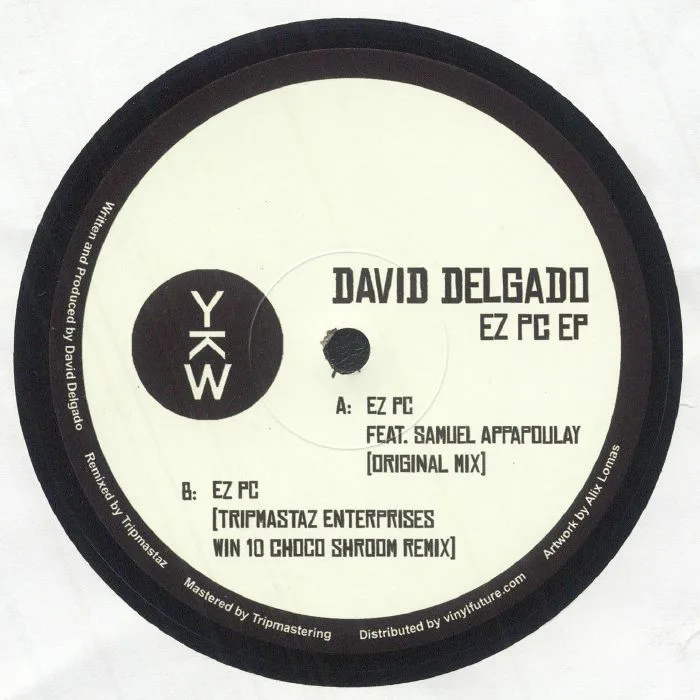 Обратная сторона обложки — David DELGADO — EZ PC EP