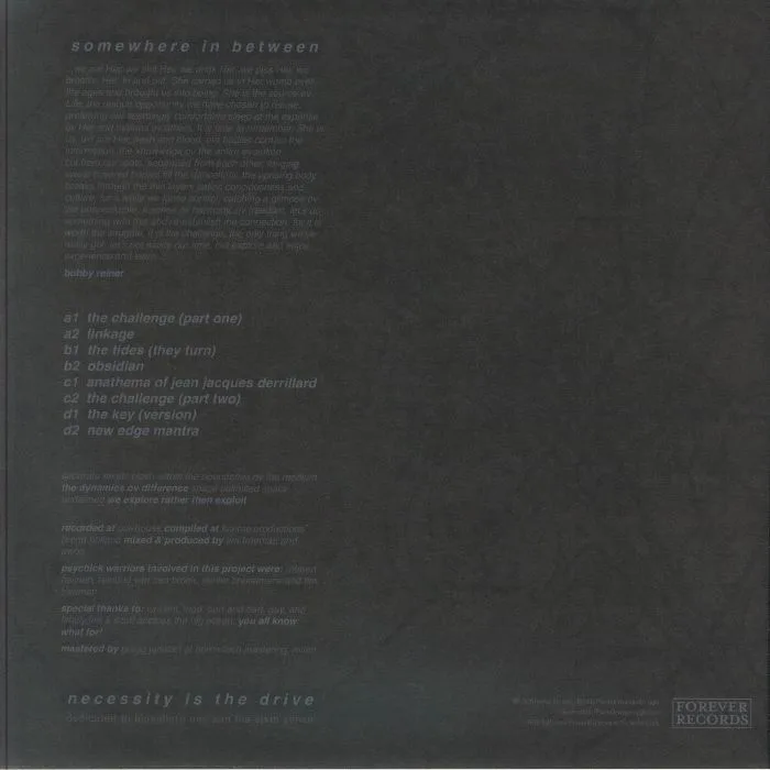 Back cover — PSYCHICK WARRIORS OV GAIA — Ov Biospheres & Sacred Grooves: A Document Ov New Edge Folk Classics (remastered)