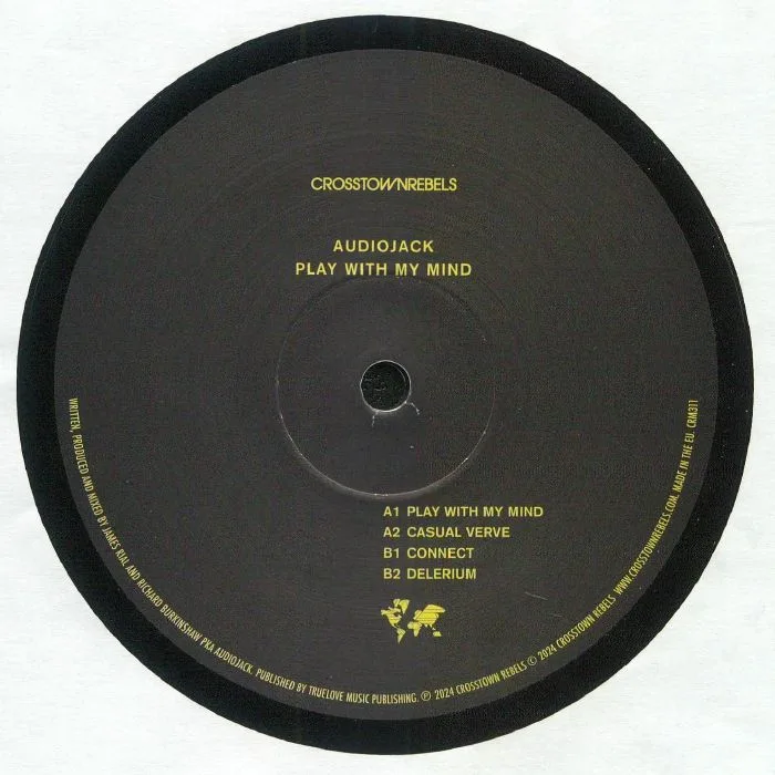 Back cover — AUDIOJACK — Play With My Mind