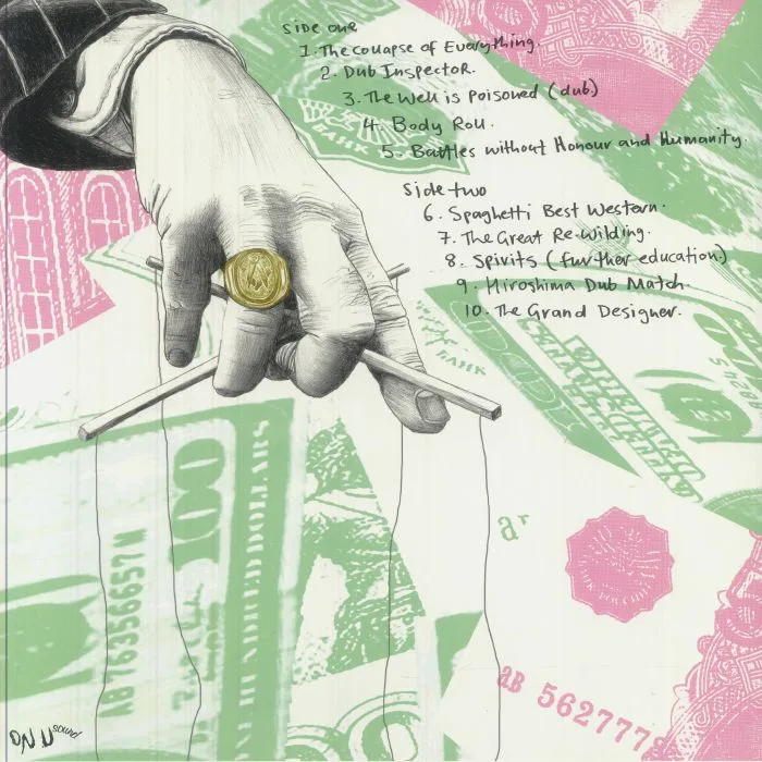Обратная сторона обложки — Adrian SHERWOOD — The Collapse Of Everything