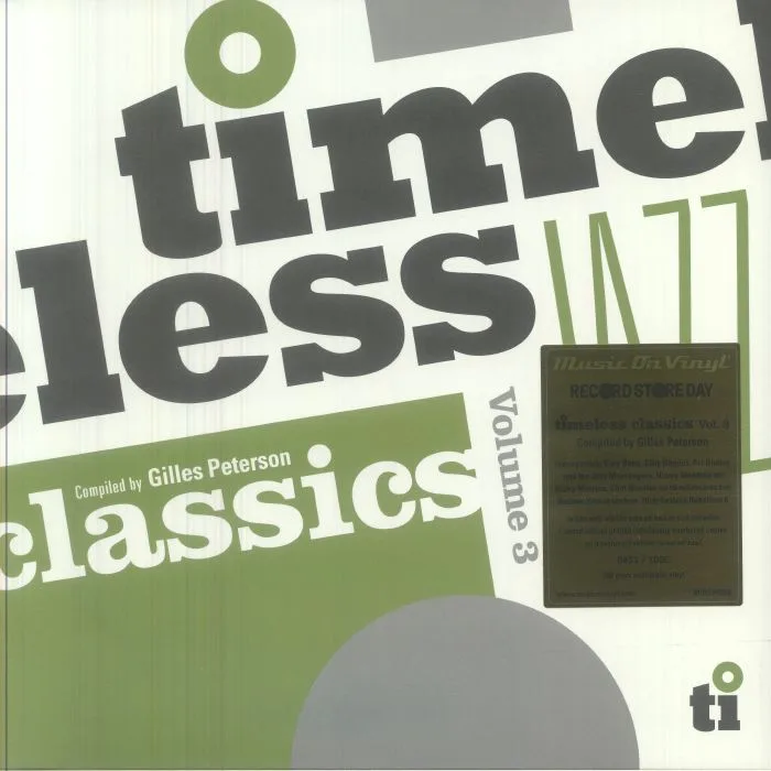 Gilles PETERSON / VARIOUS — Timeless Jazz Classic Volume 3 (Record Store Day RSD 2026)