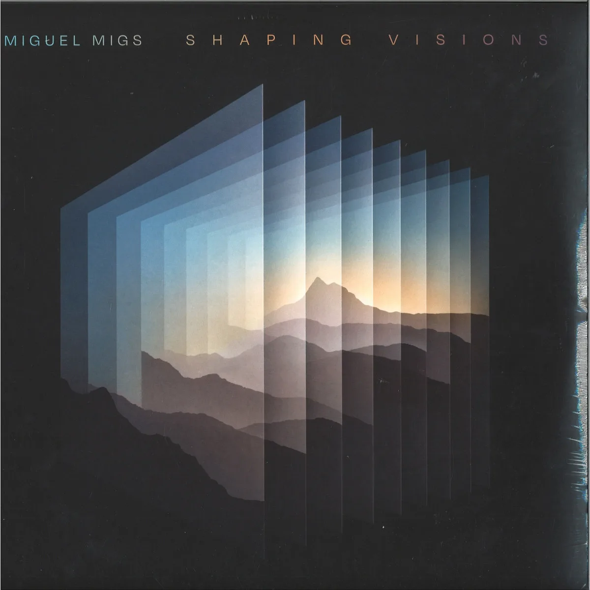Front cover — Miguel Migs — Shaping Visions LP 2x12"