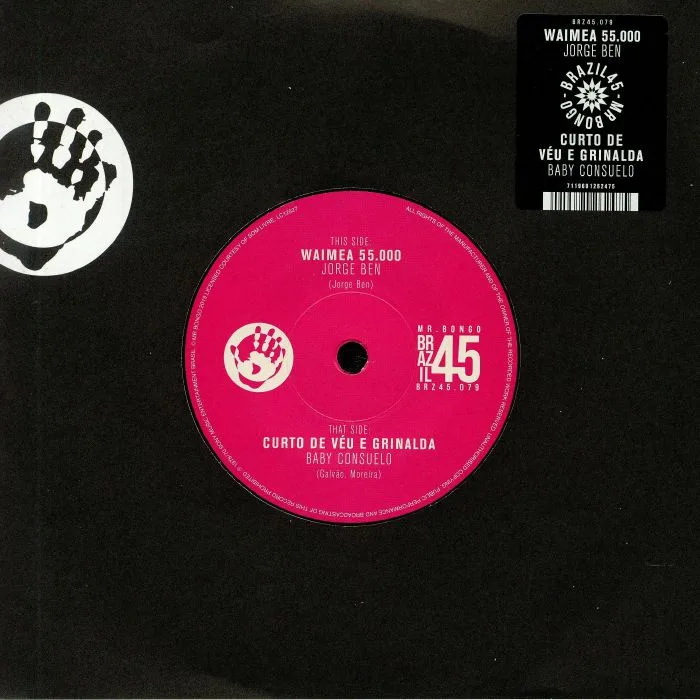 Front cover — JORGE BEN / BABY CONSUELO — Waimea 55 000