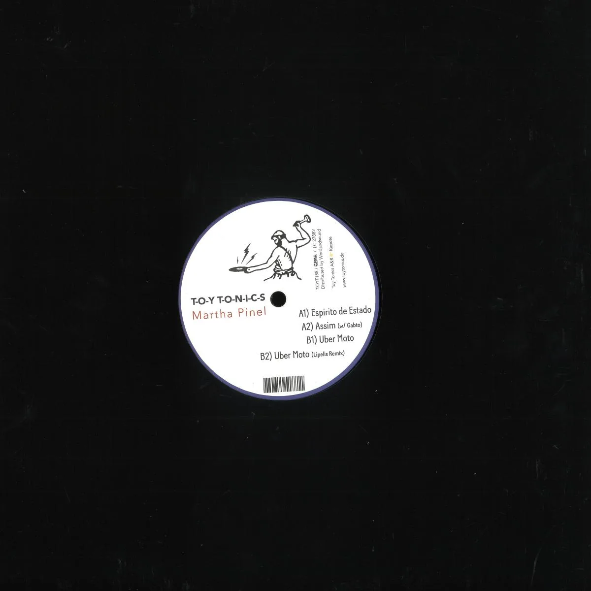 Back cover — Martha Pinel — Real Rio EP