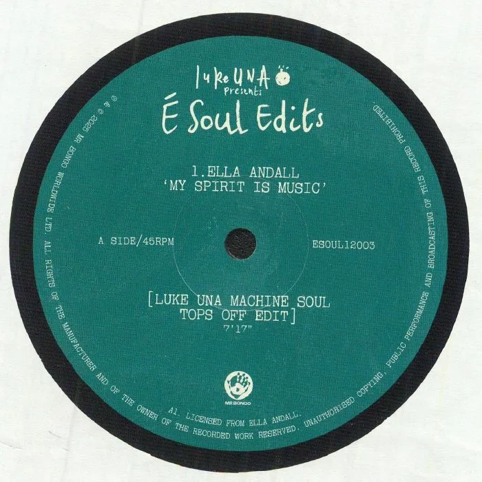 Luke UNA / ELLA ANDALL / SLICK MISSION / MANU DIBANGO — E Soul Cultura Edits