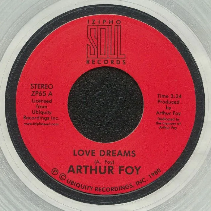 Лицевая сторона обложки — Arthur FOY — Love Dreams