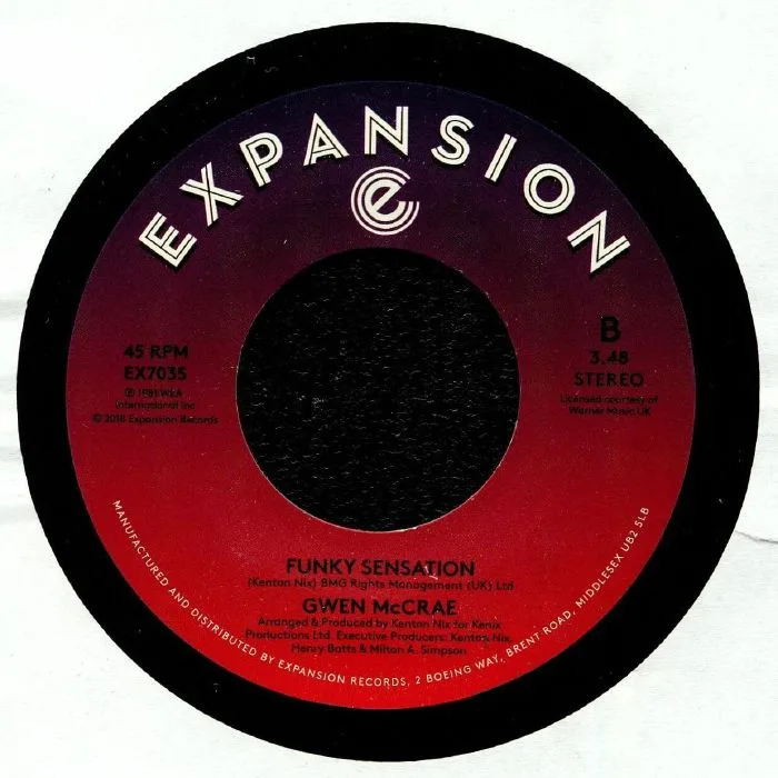Back cover — Gwen McCRAE — Keep The Fire Burning