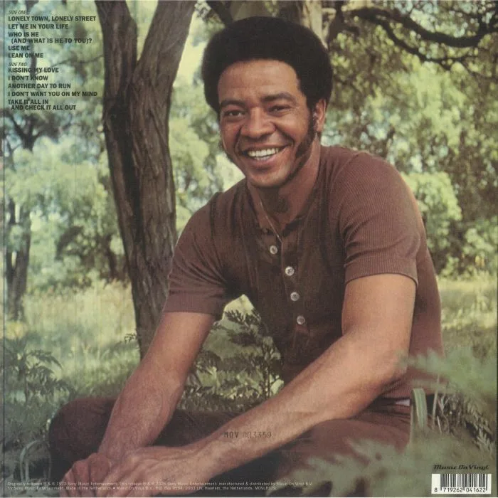 Обратная сторона обложки — Bill WITHERS — Still Bill (reissue)