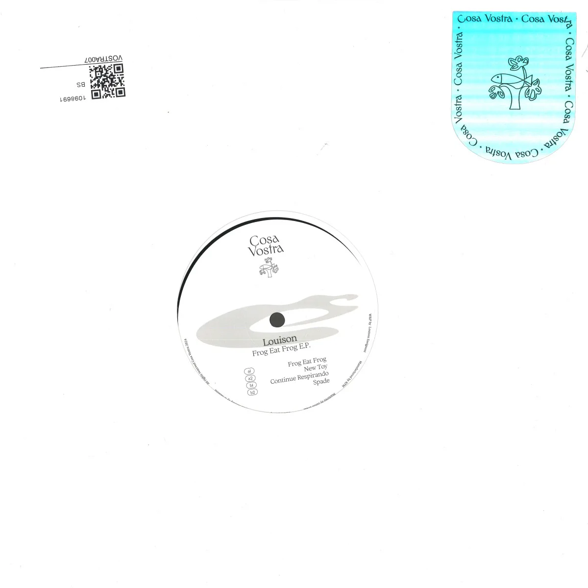 Обратная сторона обложки — Louison — Frog Eat Frog EP