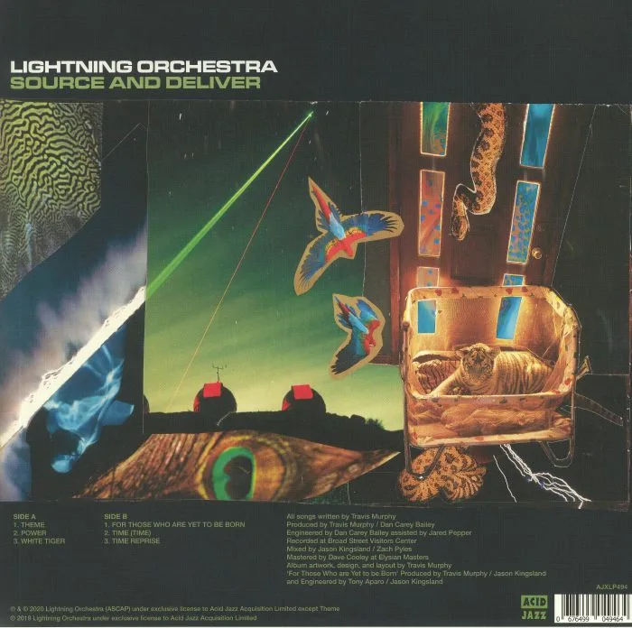 Back cover — LIGHTNING ORCHESTRA — Source & Deliver