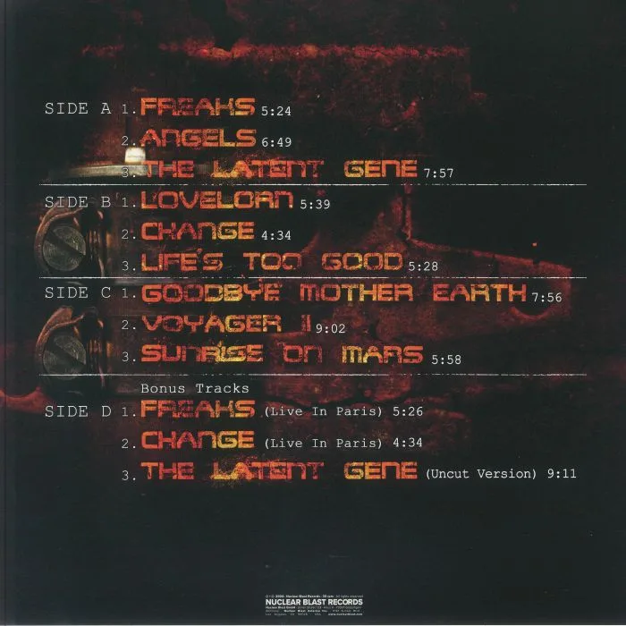 Back cover — THRESHOLD — Clone (2024 remix)