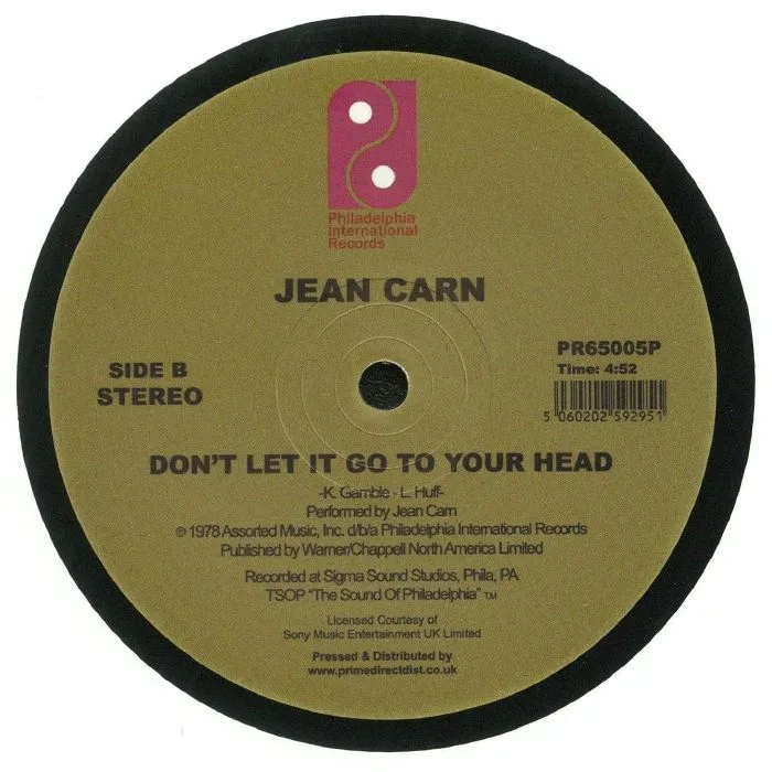 Back cover — Jean CARN — Was That All It Was (reissue) (Record Store Day 2018)