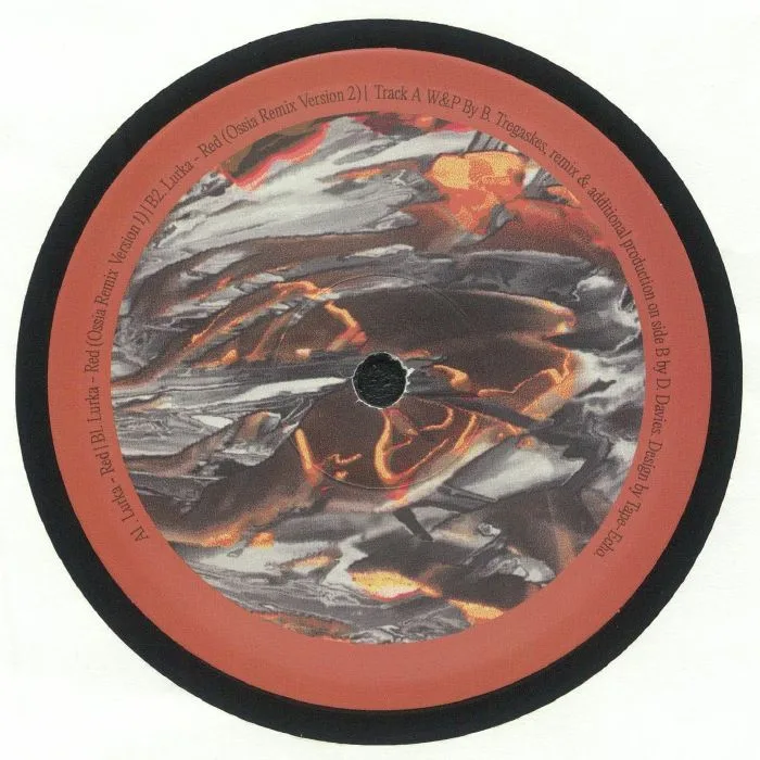 Back cover — LURKA — Red (feat Ossia versions)