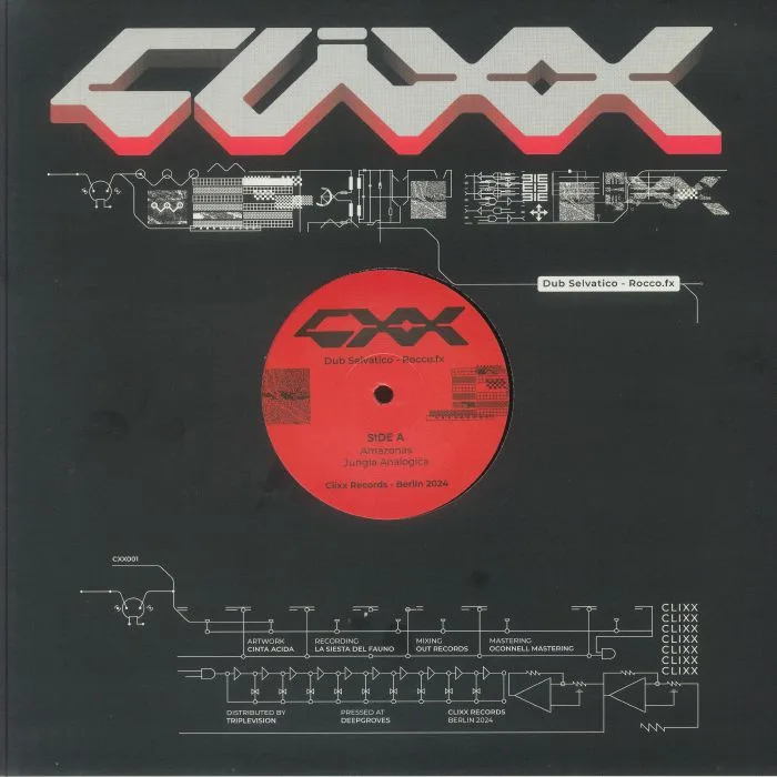 Лицевая сторона обложки — ROCCO FX — Dub Selvatico