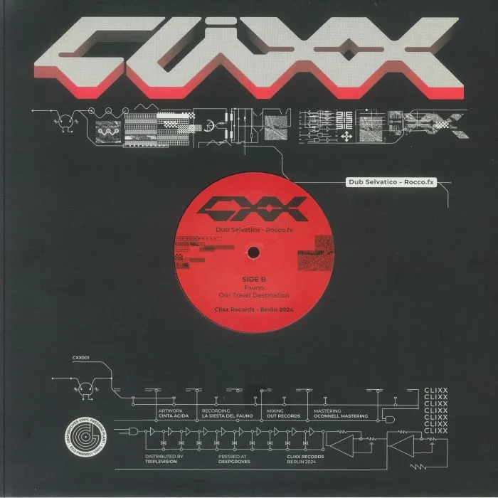 Обратная сторона обложки — ROCCO FX — Dub Selvatico