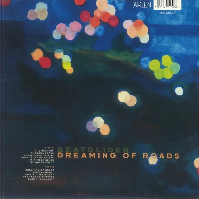 Back cover — BEATGLIDER — Dreaming Of Roads