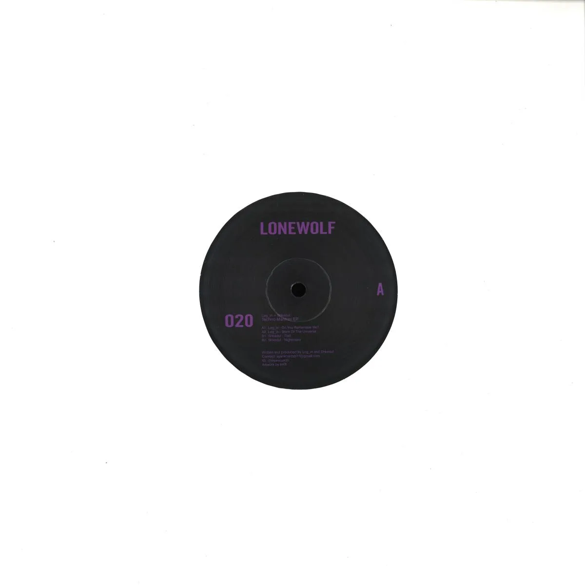 Back cover — Log_In , Shkedul — TECHNO MANTRAS EP