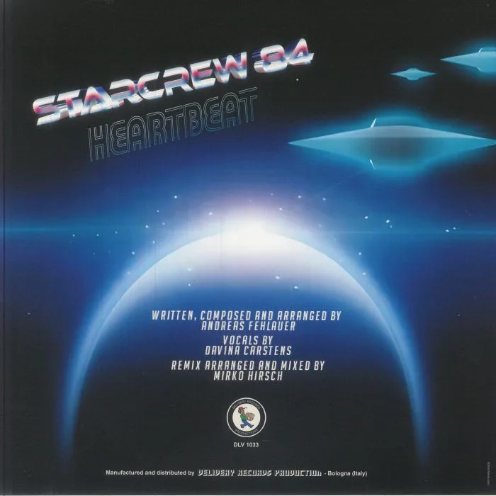 Обратная сторона обложки — STARCREW 84 — Heartbeat