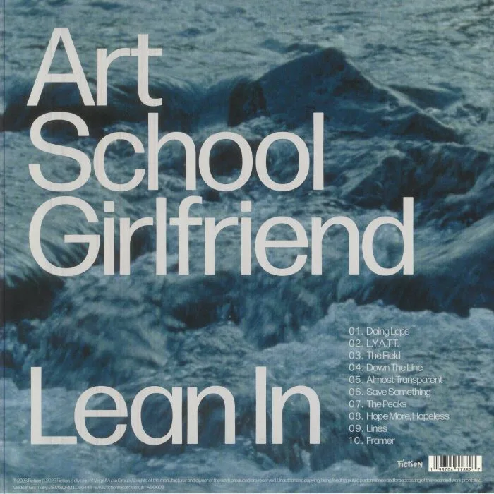Обратная сторона обложки — ART SCHOOL GIRLFRIEND — Lean In