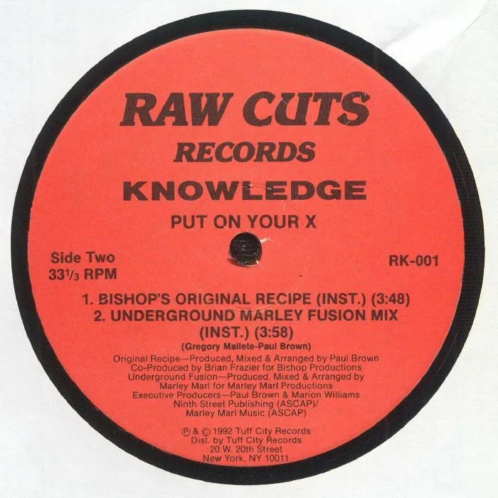 Back cover — KNOWLEDGE — Put On Your X