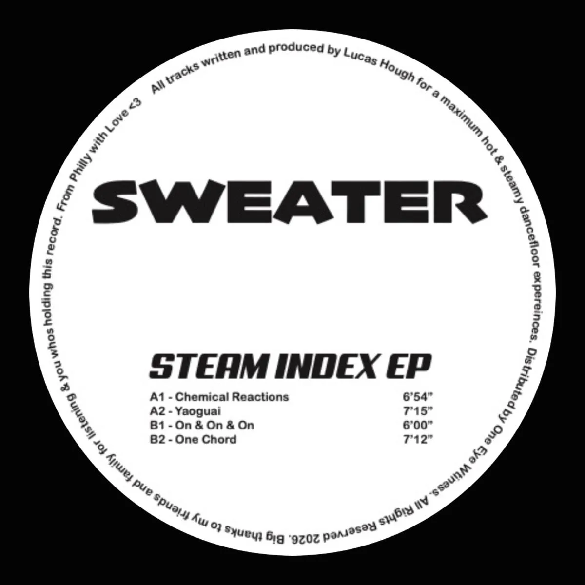 Обратная сторона обложки — Sweater — Steam Index EP