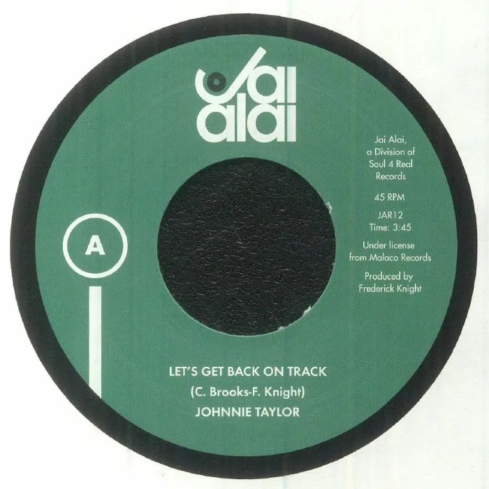 Front cover — Johnnie TAYLOR / BOBBY BLAND — Let's Get Back On Track