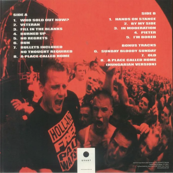 Обратная сторона обложки — IGNITE — A Place Called Home (reissue)