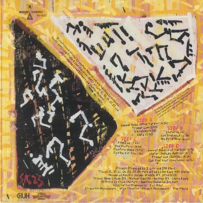 Back cover — James CARTER / CYRUS CHESTNUT / ALI JACKSON / REGINALD VEAL — Gold Soundz: A Jazz Tribute To Pavement (Record Store Day RSD 2026)