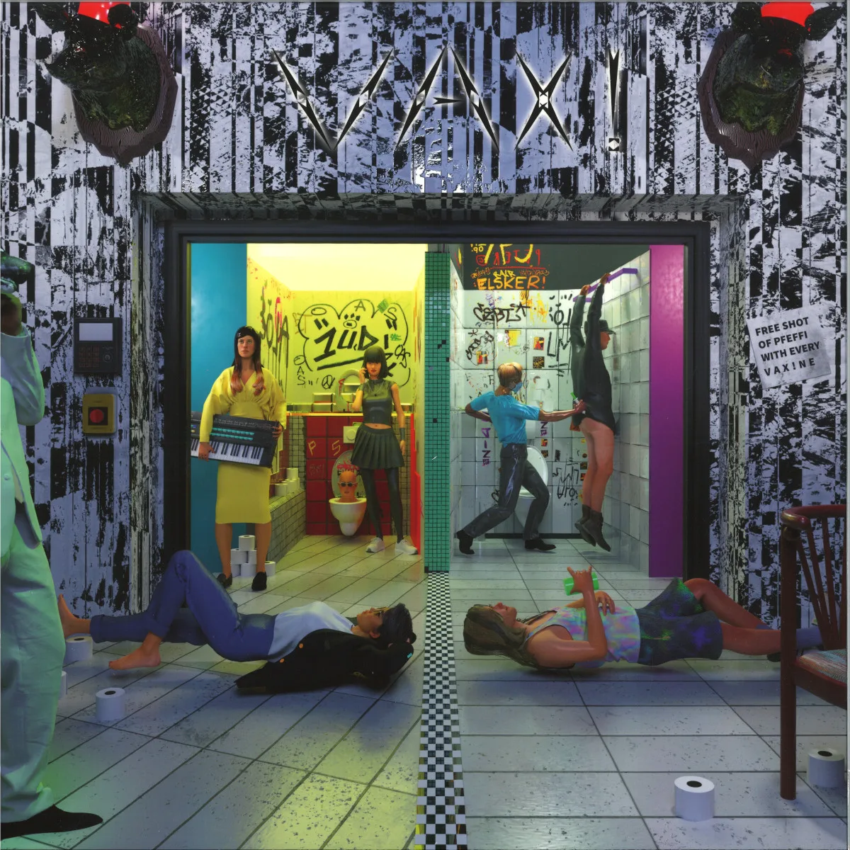 Back cover — Various — VAX! EP