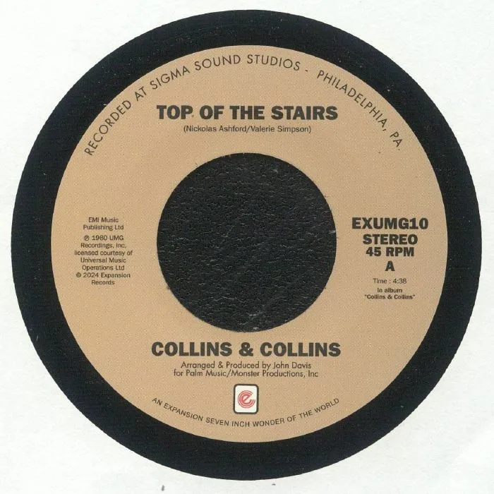 Front cover — COLLINS & COLLINS — Top Of The Stairs