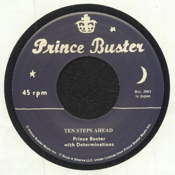 PRINCE BUSTER with DETERMINATIONS — Ten Steps Ahead